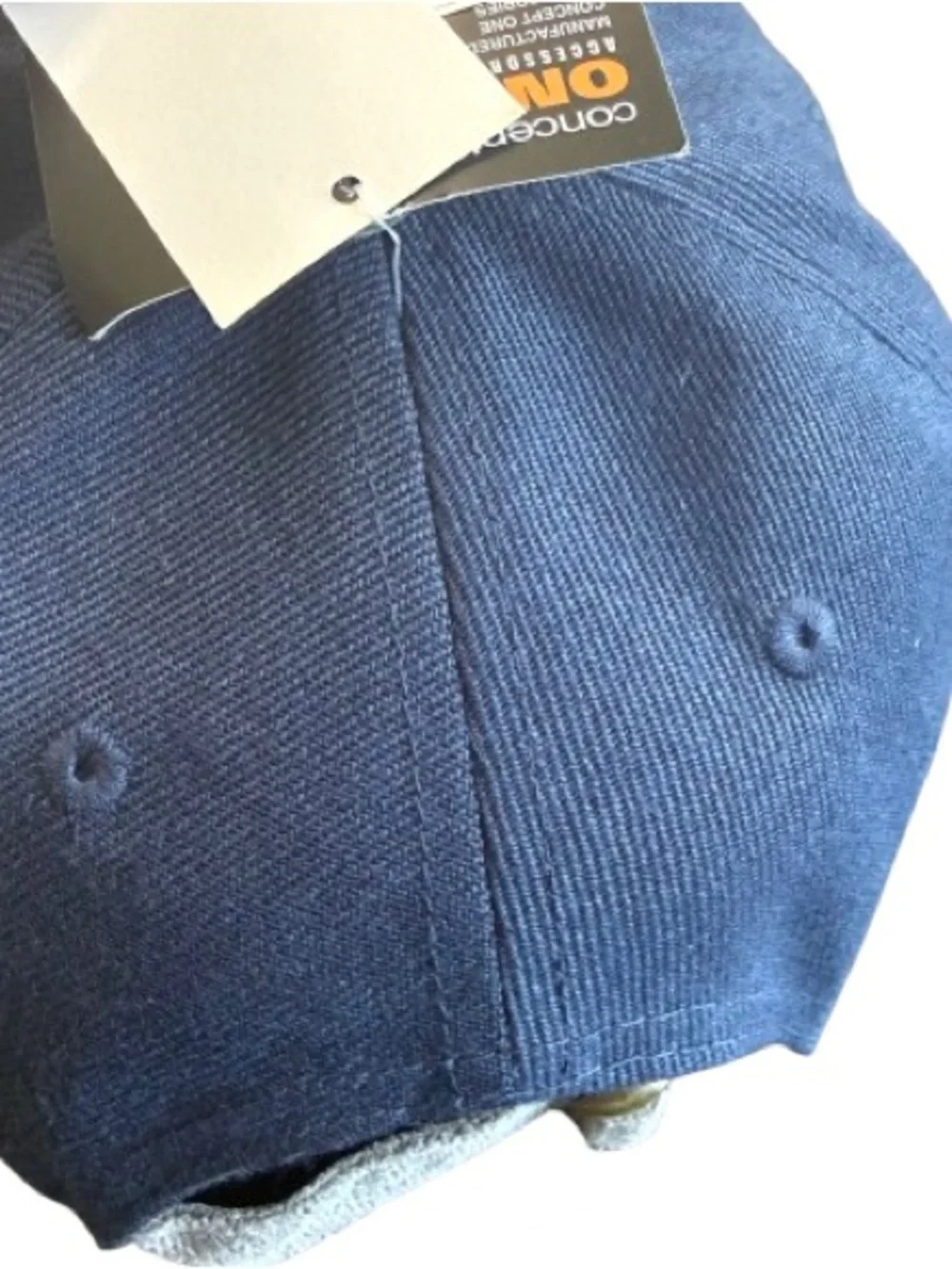 R2-D2 Embroidered Snapback Hat Navy Gray Japanese Star Wars Baseball Cap
